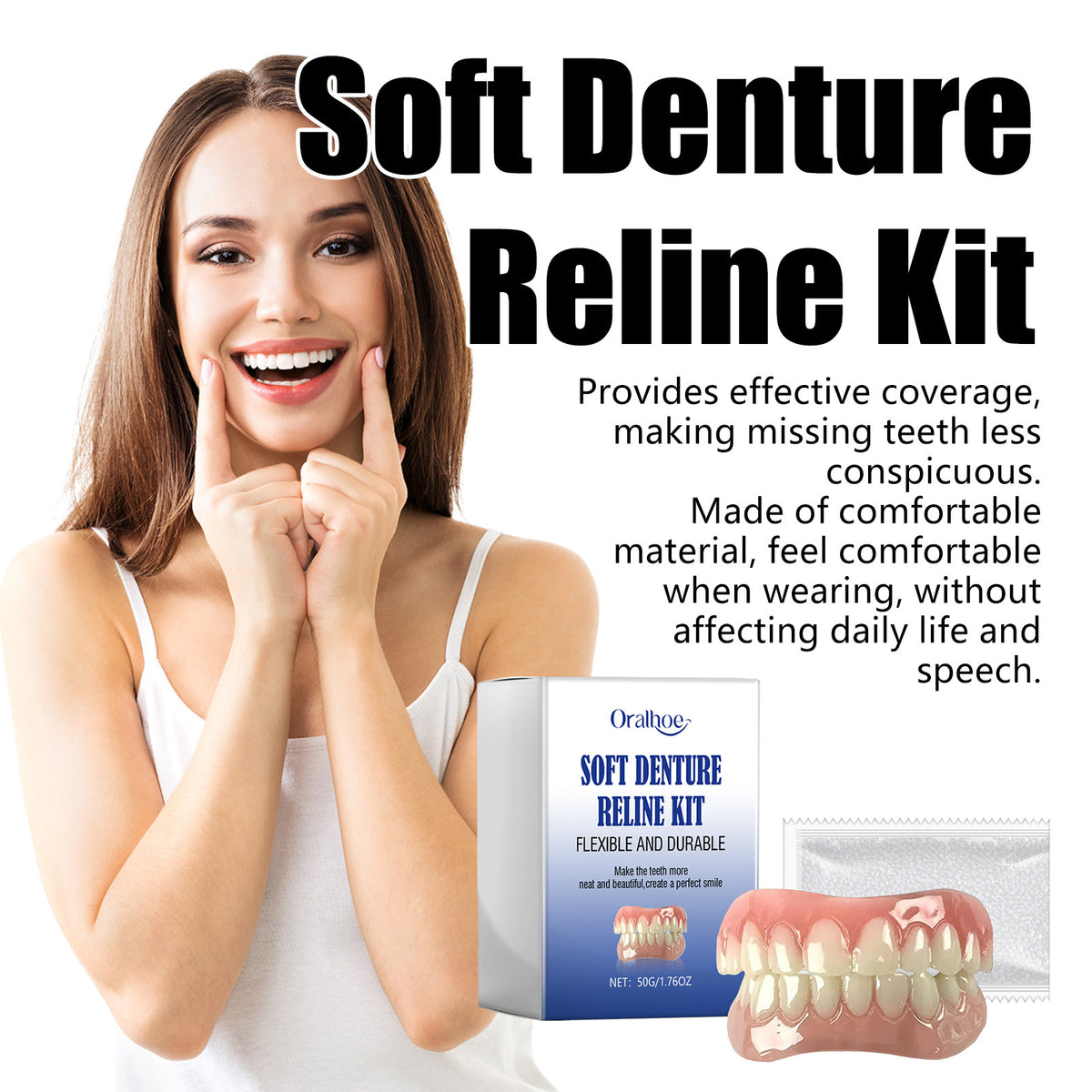 Modified Teeth False Set