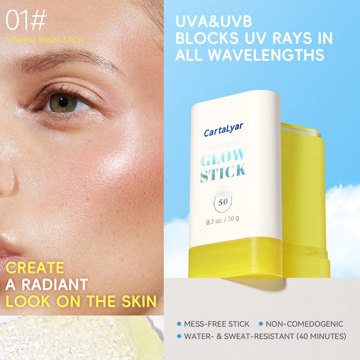 Sun Moisturizing Stick Protects Against Ultraviolet Rays