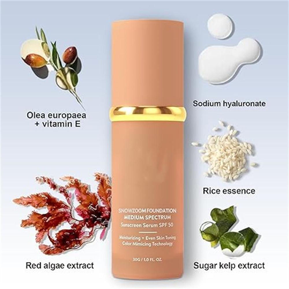 4-in-1 Bionic Temperature Change Liquid Foundation - Moisturizing Makeup