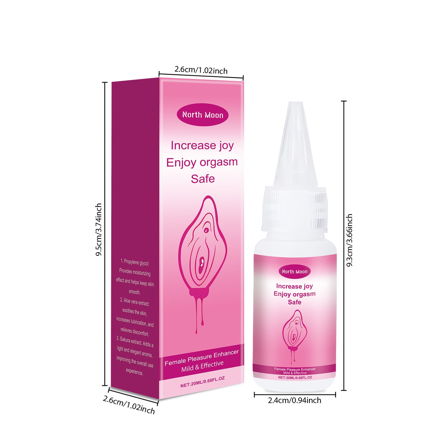 Female Intimate Comfort Serum - Hydrating & Soothing Personal Care Oil