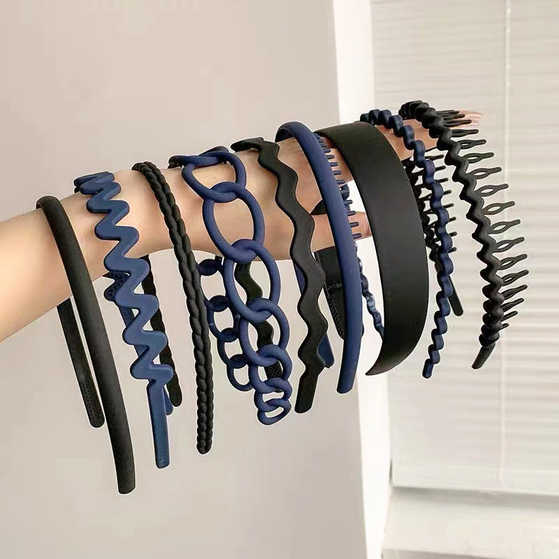 Women’s Non-Slip Tooth Headband Hair Accessory - Multiple Colors Set