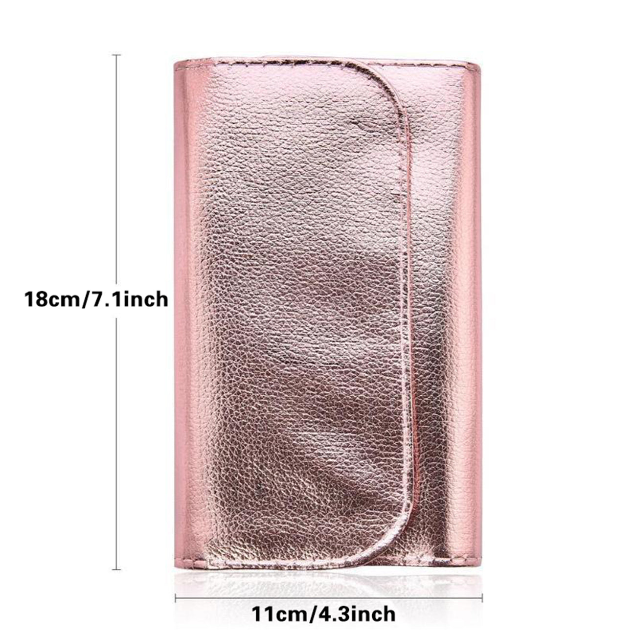10-Piece Luxury Makeup Brush Set with Diamond Crystal Handles - Red
