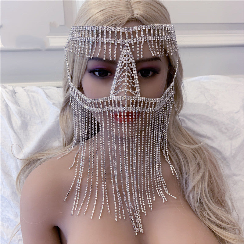 Rhinestone Head Chain Headwear - Multiple Colors