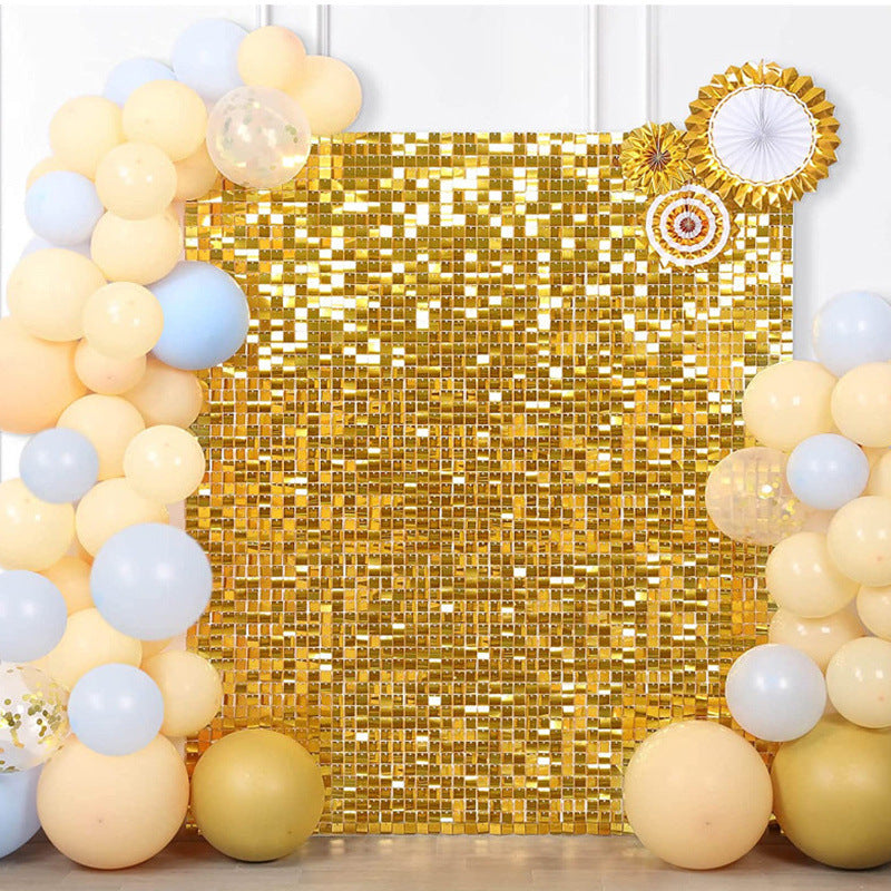 Wedding Rain Curtain Decorations - Small Square & Large Square Styles