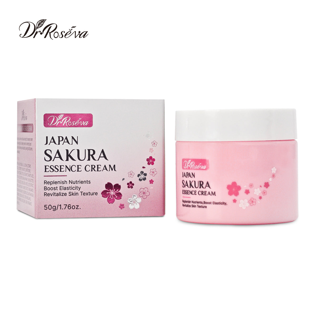 Japanese Sakura Series Facial Cream - 50g Hydrating Skincare