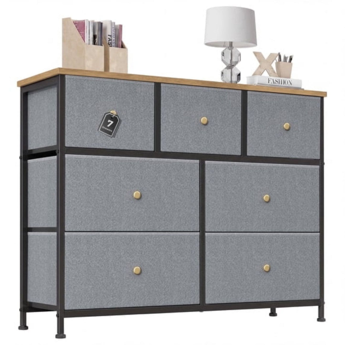 Fabric Storage Dresser - Versatile Chest of Drawers Organizer