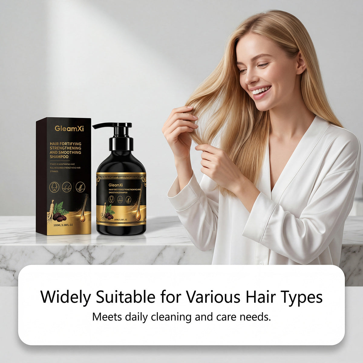 Oil-Removing Volumizing Hair Root Care Shampoo 100ml