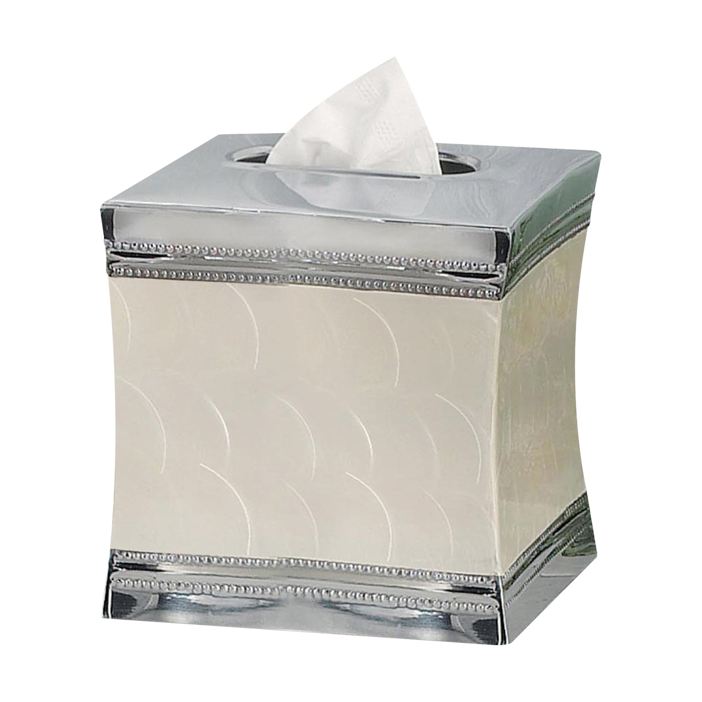 Tissue Box Fantasy Stainless Steel Square Facial Cover Holder
