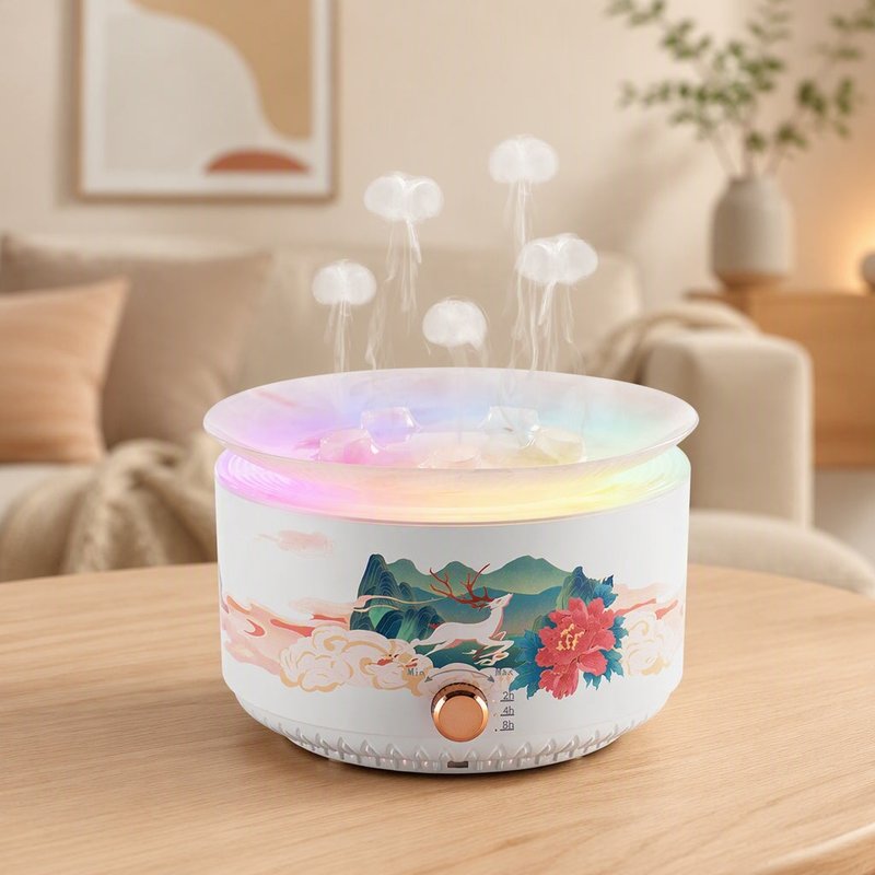 Decorative Ultrasonic Atomizer with Electric Function for Home & Office