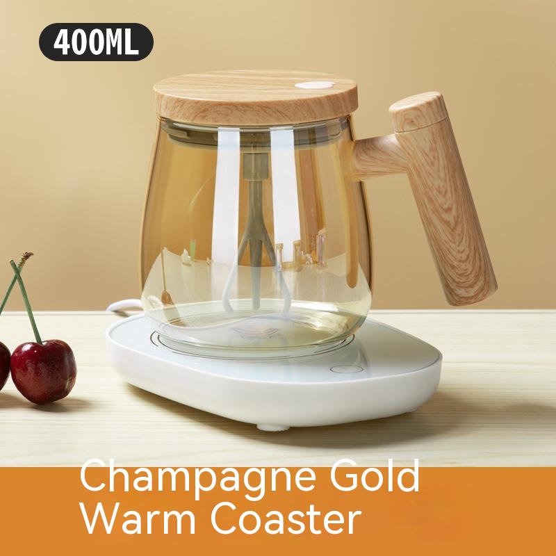 Self-Stirring Coffee Mug 400ML Electric Mixing Cup for Hot & Cold Drinks