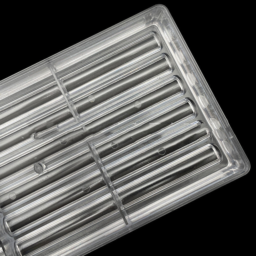 Plastic Candy Mold for Chocolate and Confectionery - Irregular Shape, 27.5x13.5cm