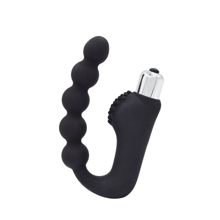Silicone Prostate Massager with Vibration - Flexible Ergonomic Design
