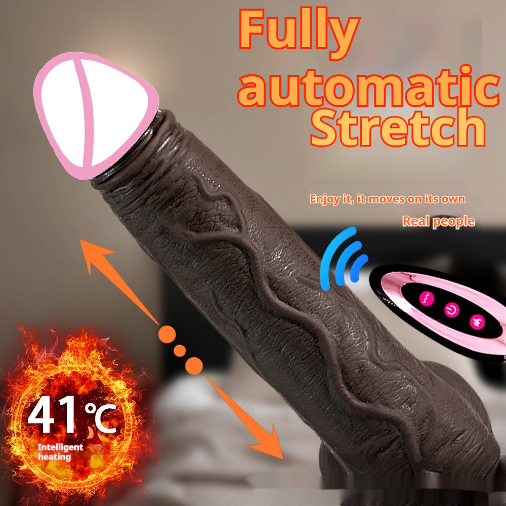 Automatic Retractable Vibrator Masturbation Device for Women