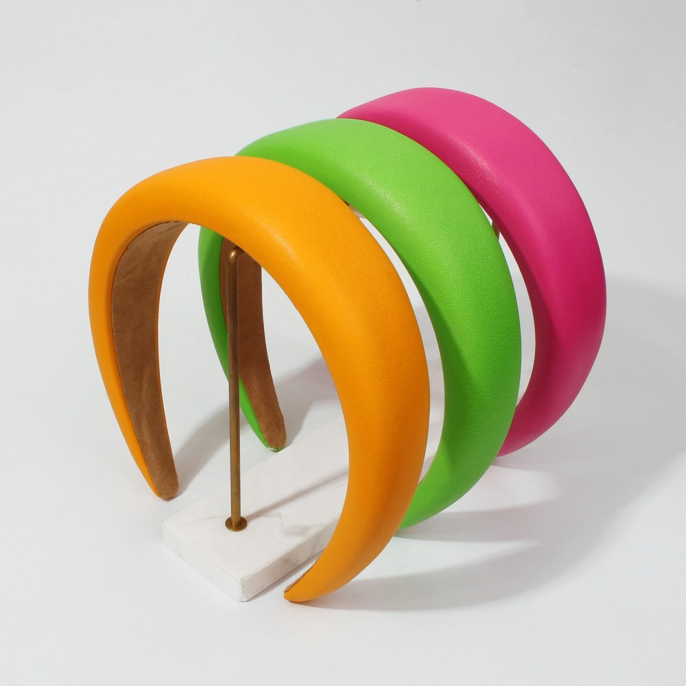 Padded Headband with Broad Sides