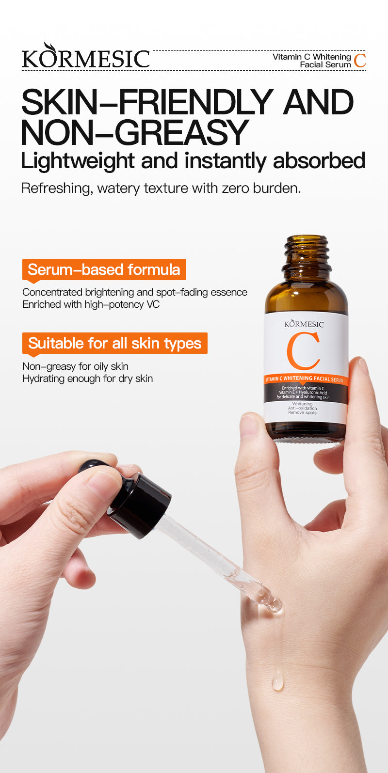 Vitamin C Whitening and Brightening Facial Serum - 30ml