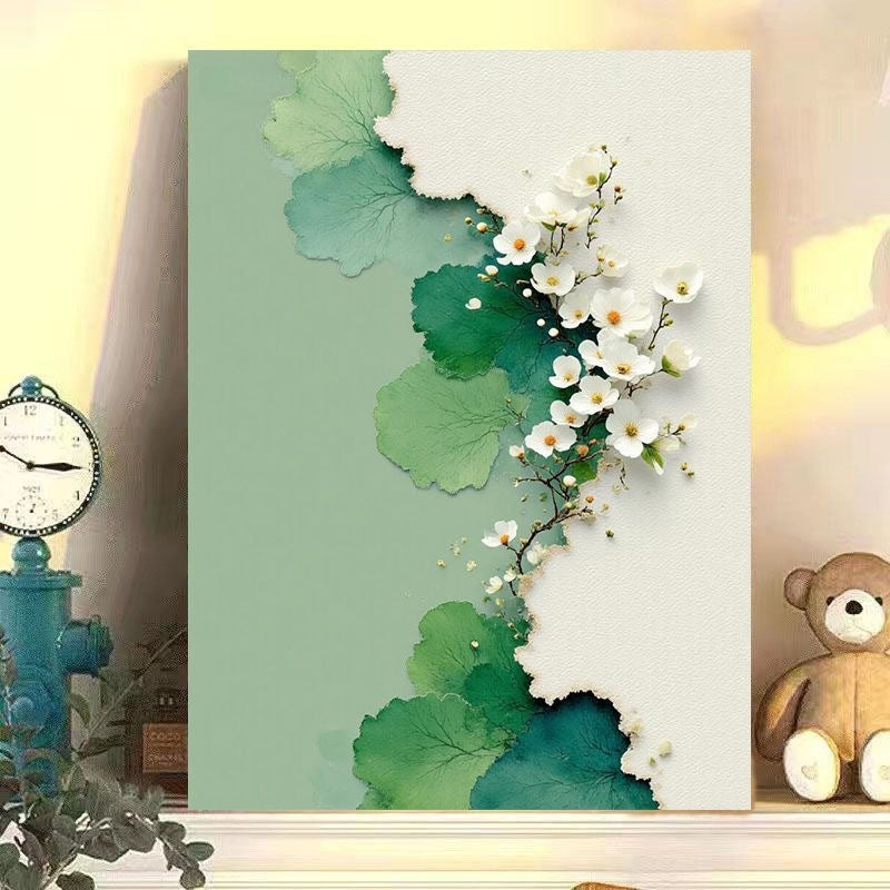 Handmade Fill-In Coloring Stress-Relief Wall Art - Decorative Healing Canvas