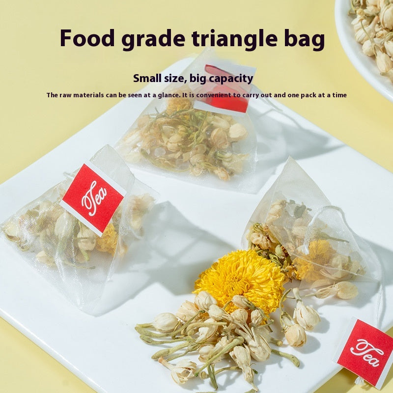 Herbal Flower Tea Bags Set Jasmine Chrysanthemum Honeysuckle Natural Wellness