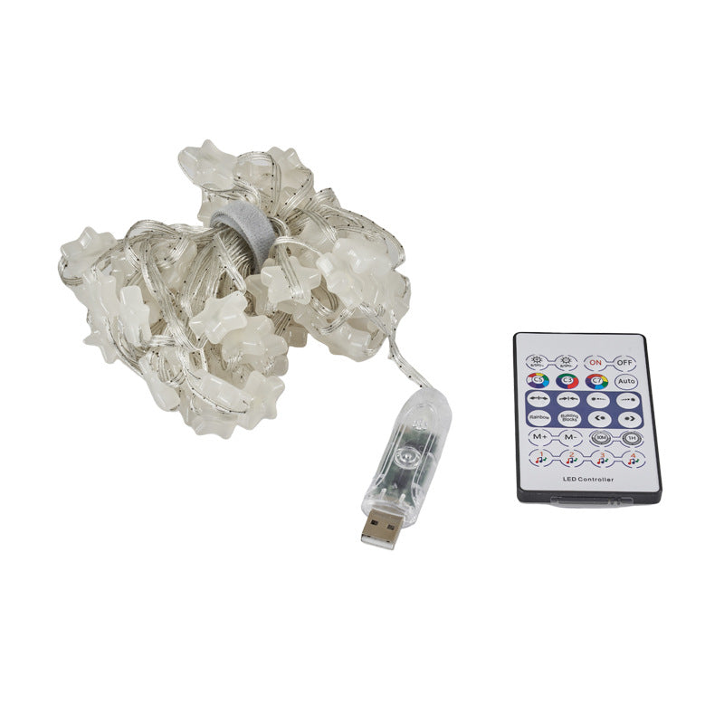RGB Color LED Fairy String Lights 10M 50/66 Bulbs Remote & App Control