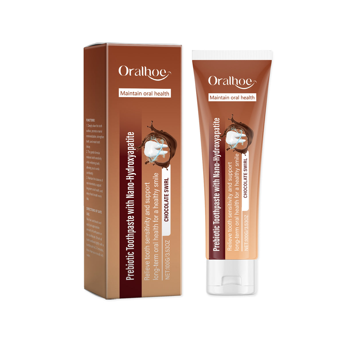 Chocolate Flavor Anti Cavity Toothpaste 100g