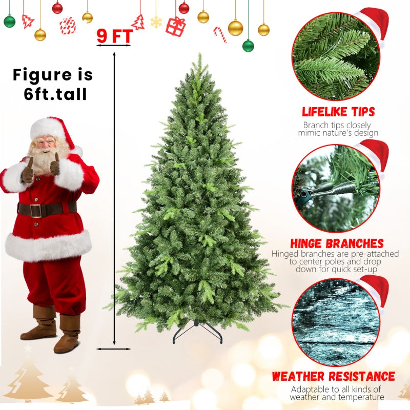 Artificial Christmas Tree - PE/PVC Mixed with Memory Wire