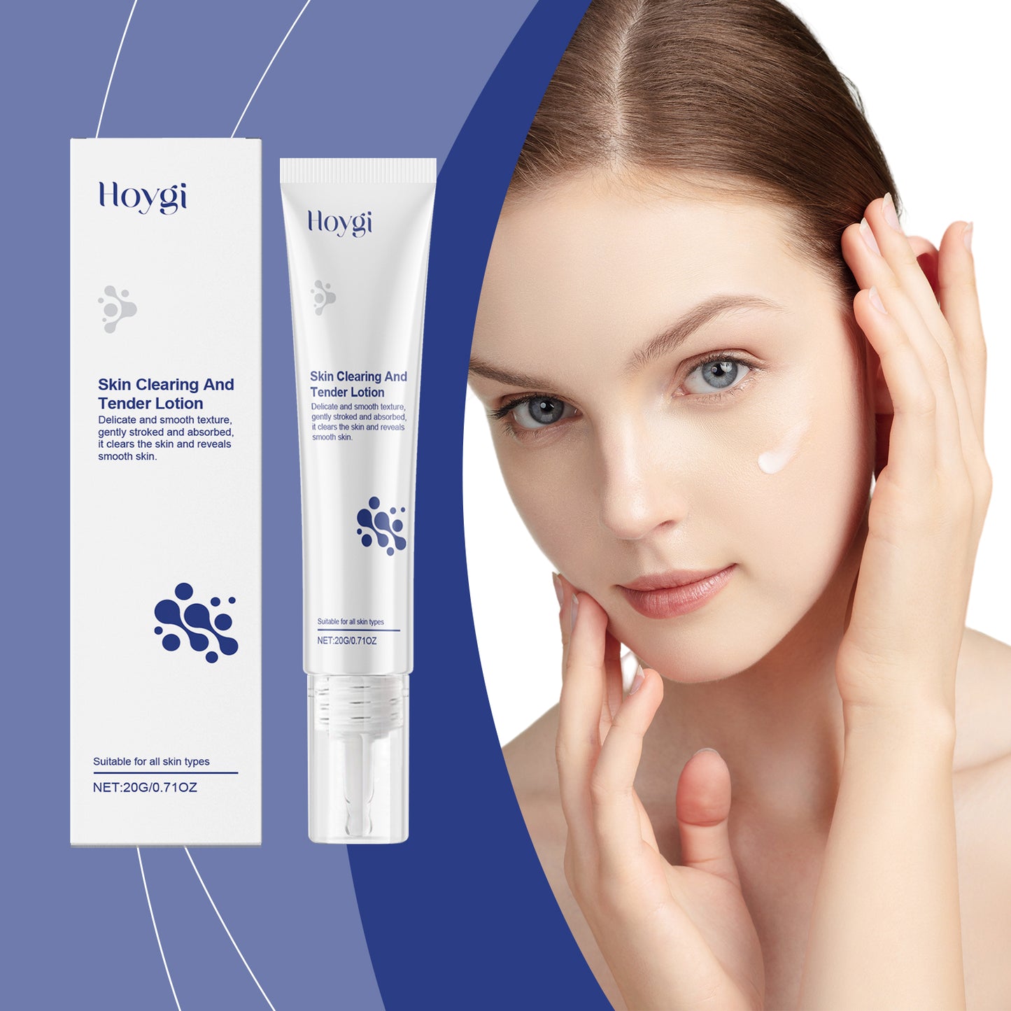 Gentle Eye Cream for Fat Particles - Nourishing Jojoba & Purslane Extract