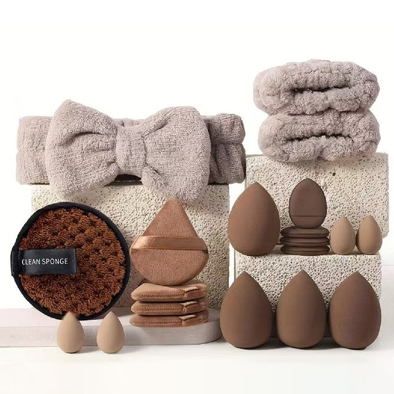 Beauty Tool Set 40 Pieces Makeup & Face Wash Full Collection