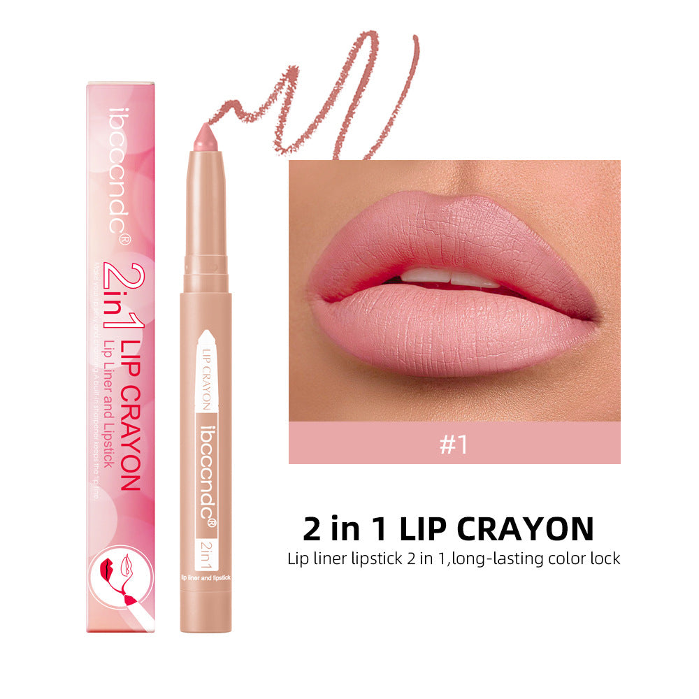 Long Lasting Waterproof Lip Liner - Matte, Moisturizing, 1G