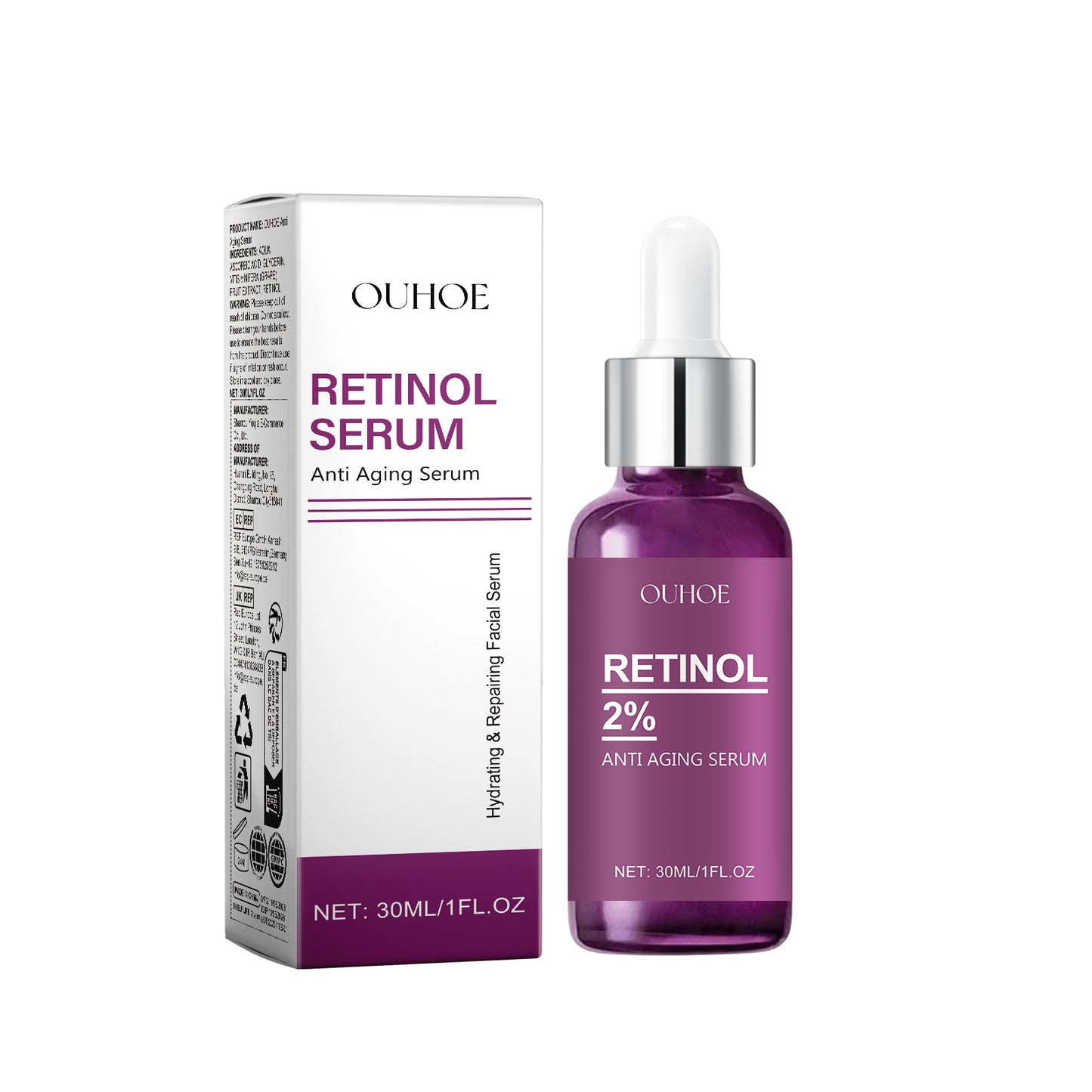 Grape Fruit Facial Essence - Moisturizing, Firming & Anti-Wrinkle Serum