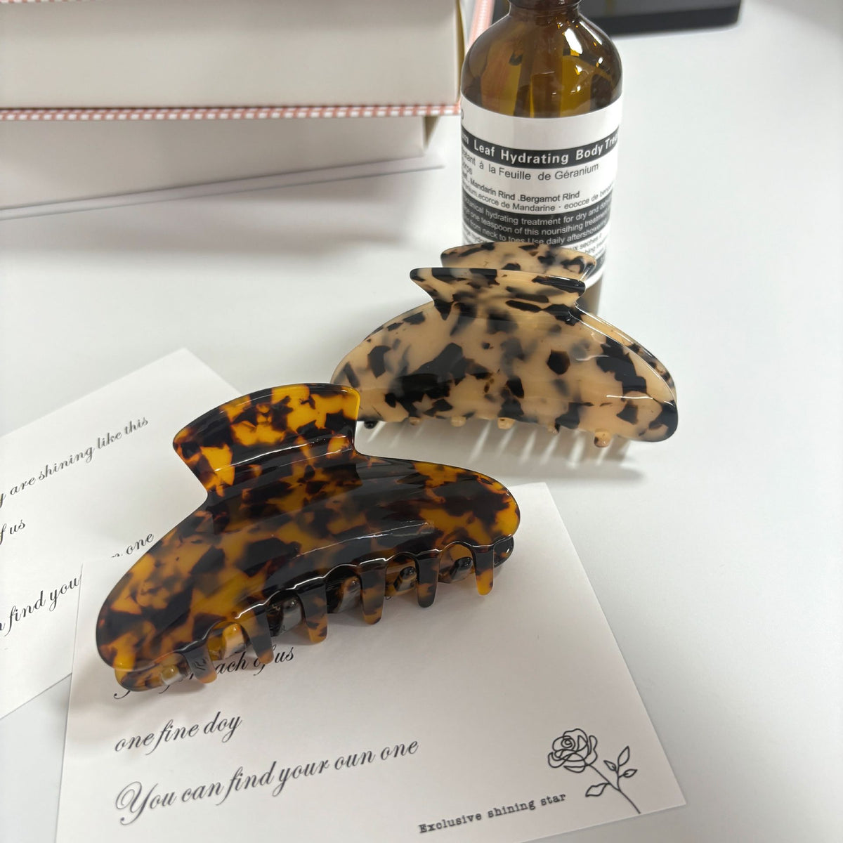 Women's Leopard Print Hair Clip