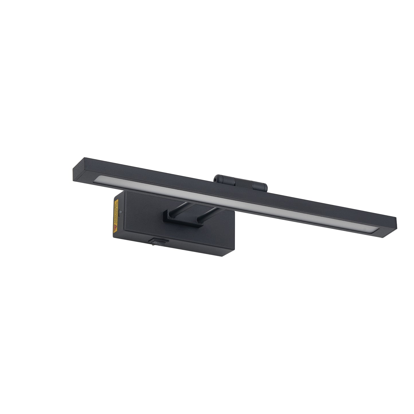 Battery Operated Picture Light with Remote, Dimmable LED Wall Sconce 16in Adjustable Swing Arm