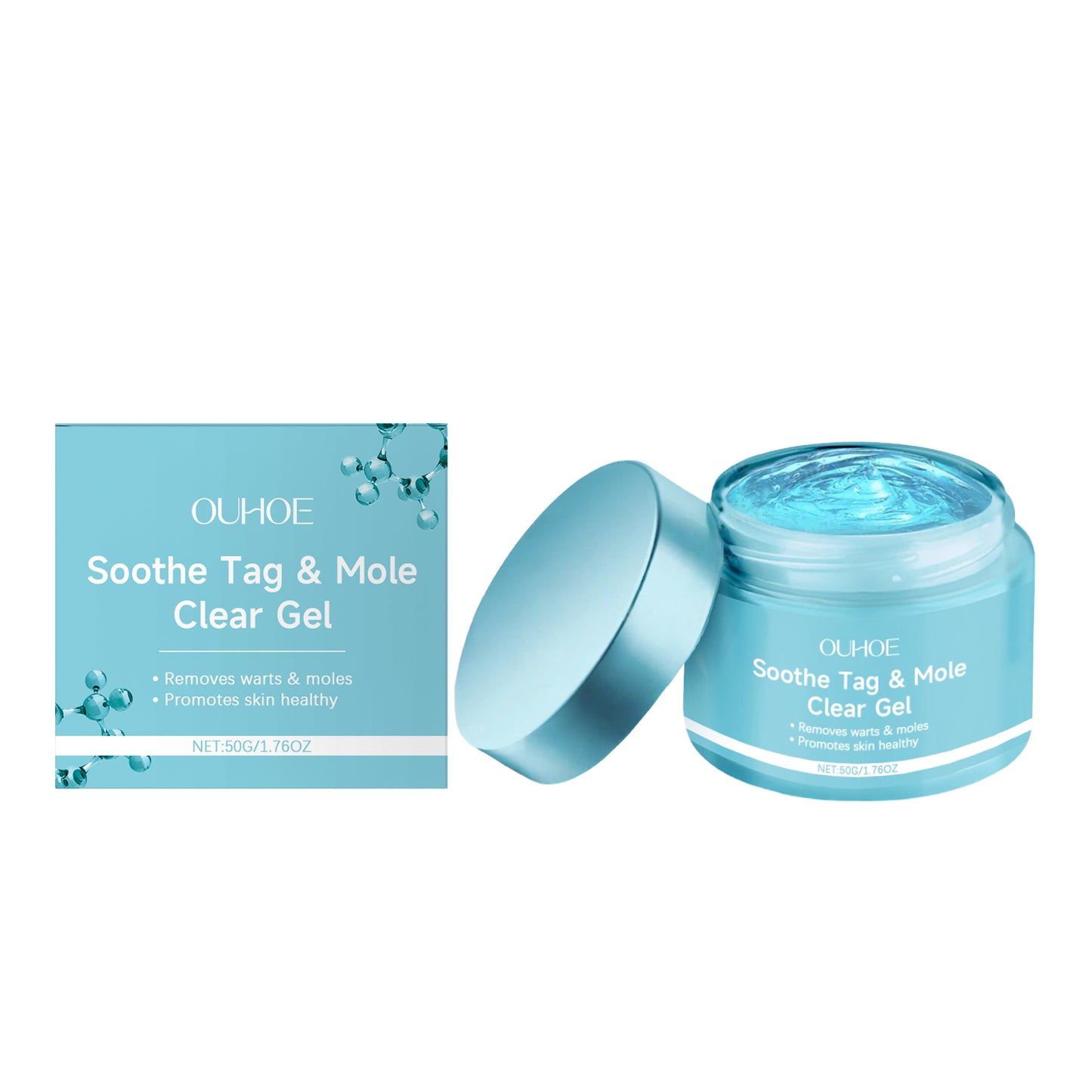 Wart and Nevus Removal Gel - 50g Skin Care Treatment for Body