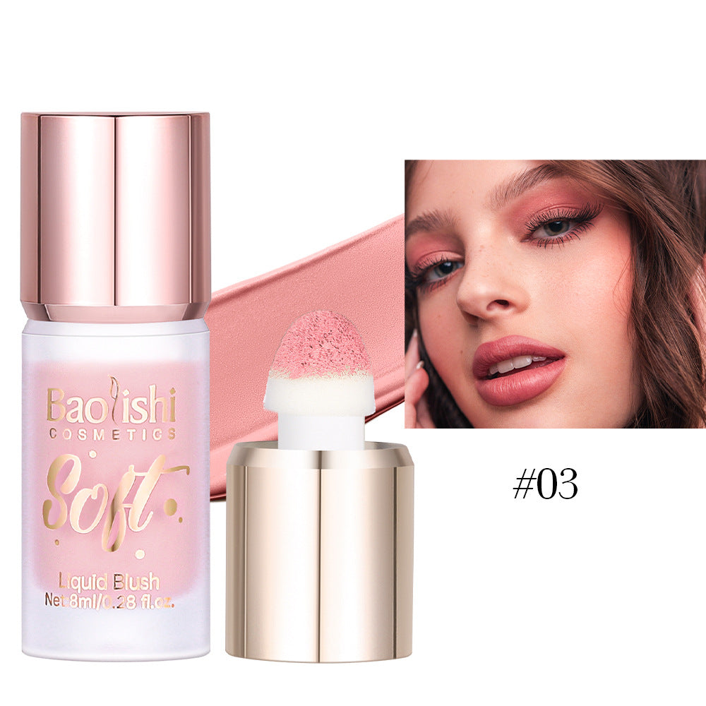 Liquid Blush Set with Pearlescent Finish - 2-4 Colors for Makeup