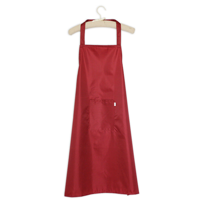 Waterproof Chef Overalls with Oil-Proof Solid Color Waterproof Material for Kitchen Cooking