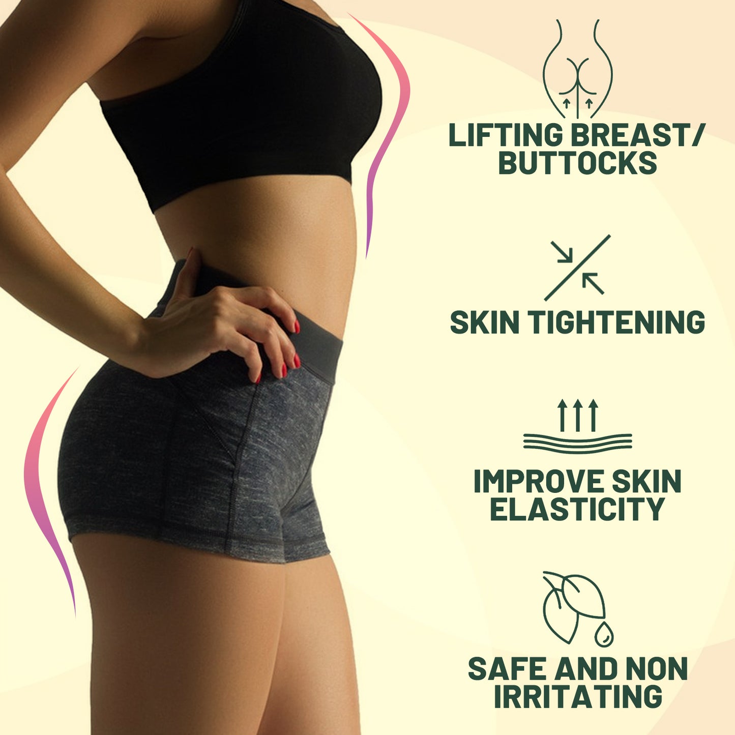 Collagen Firming Body Oil - Moisturizing Massage Oil for Skin Tightening