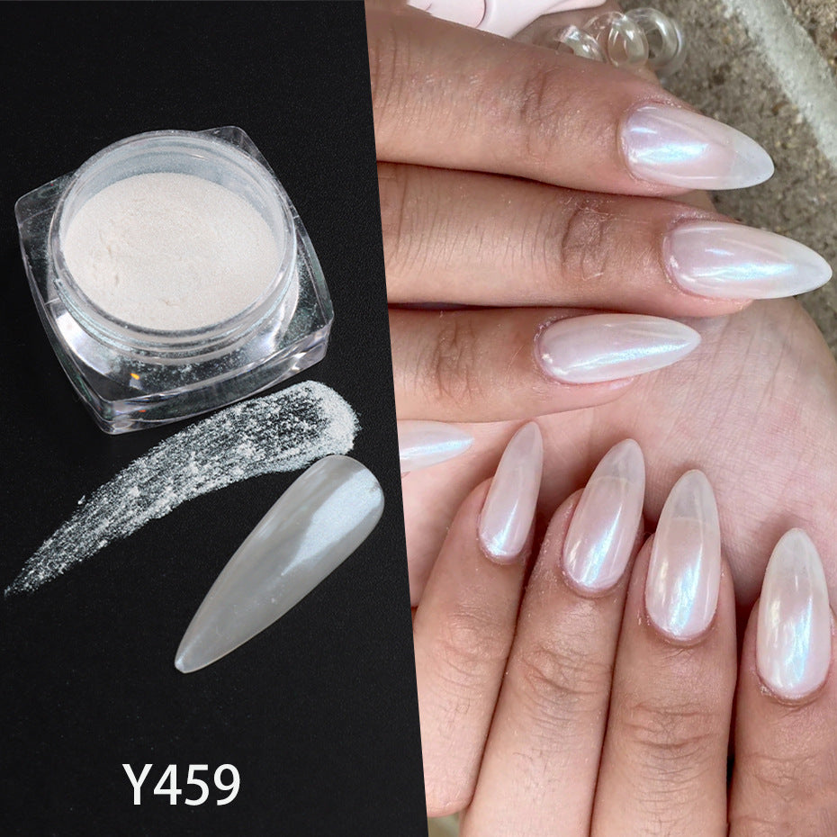 Aurora Pearl Moonlight Powder Nail Art Decorations - DIY Nail Embellishments