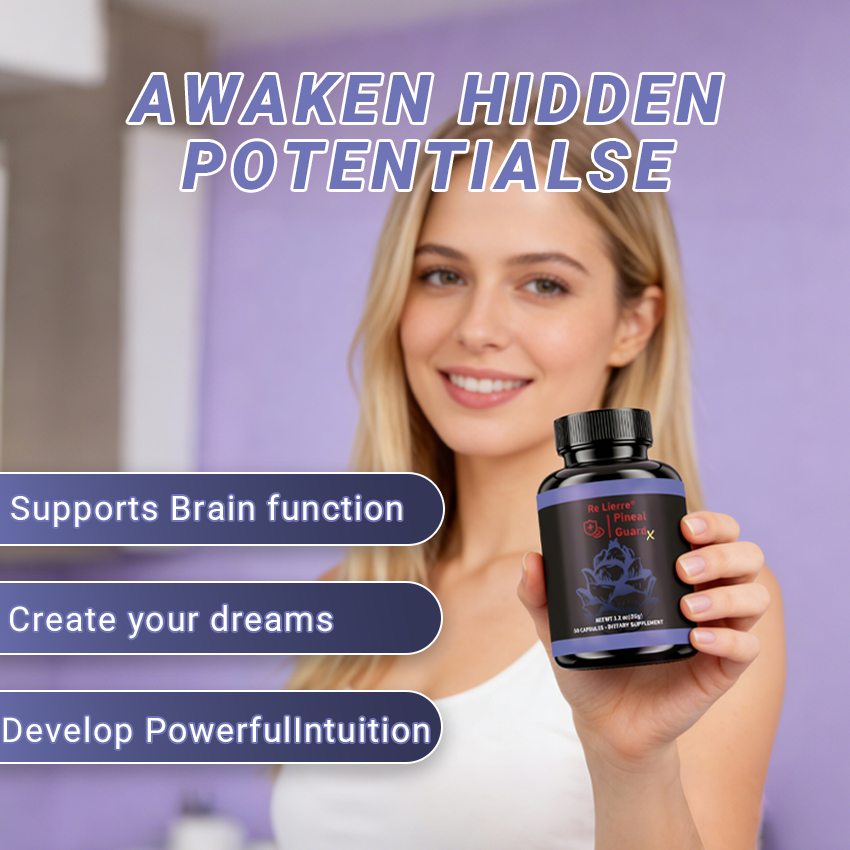 Pineal Guard Brain Support Supplement - Memory & Focus Vitamins - 60 Capsules