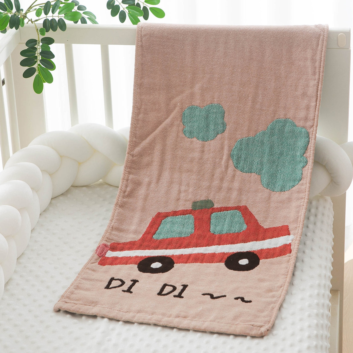 Washed Cotton Towel - Soft Gauze Fabric for Home Use - Multiple Styles & Sizes