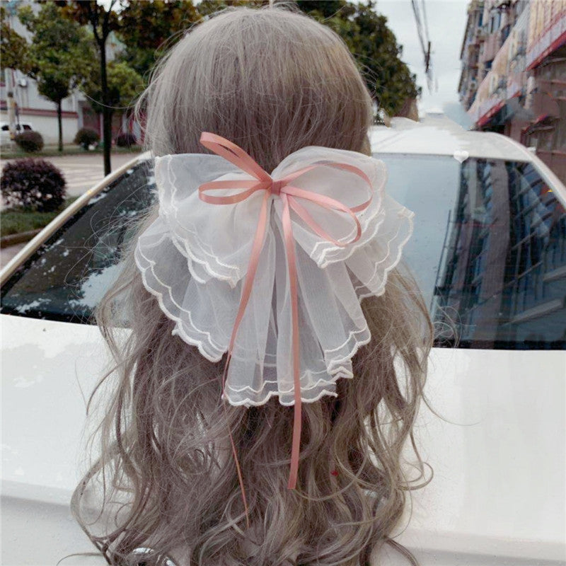 Sweet Bow Hair Clip Ponytail Hairpin - Multiple Styles