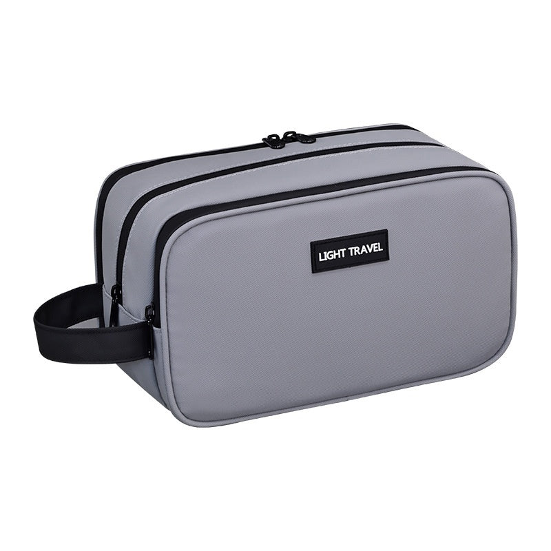 Large Capacity Men's Travel Toiletry Bag Waterproof Cosmetic Storage Organizer