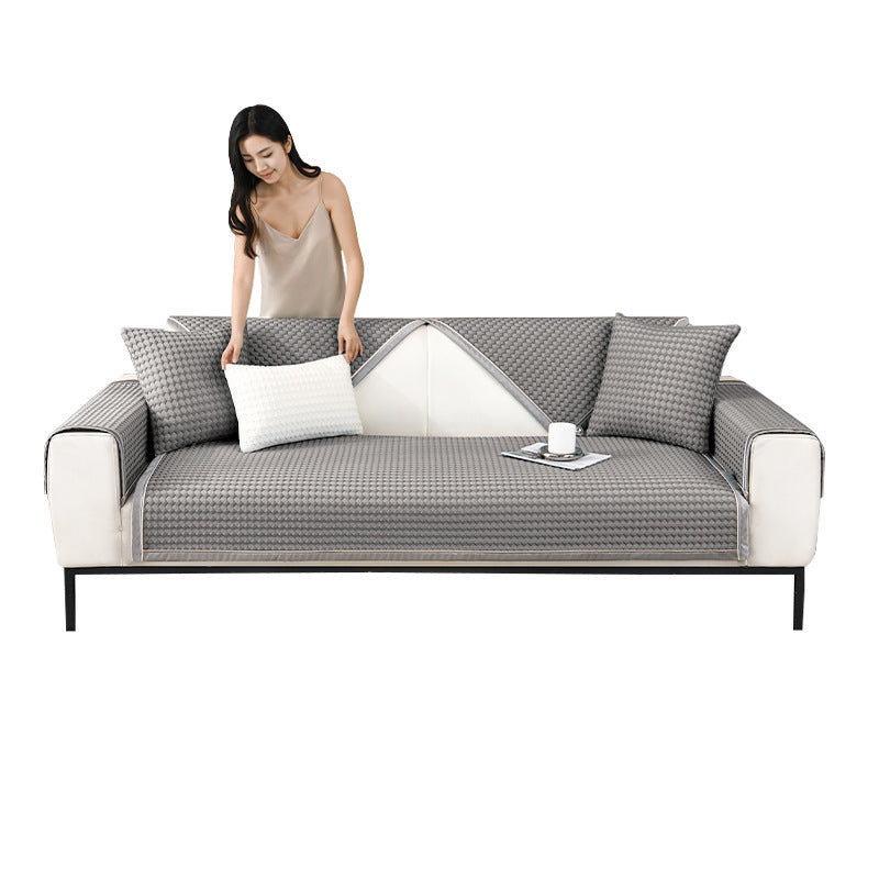 Summer Sofa Cushion Seat Cover Non-Slip Protectant for Couch & Lounge