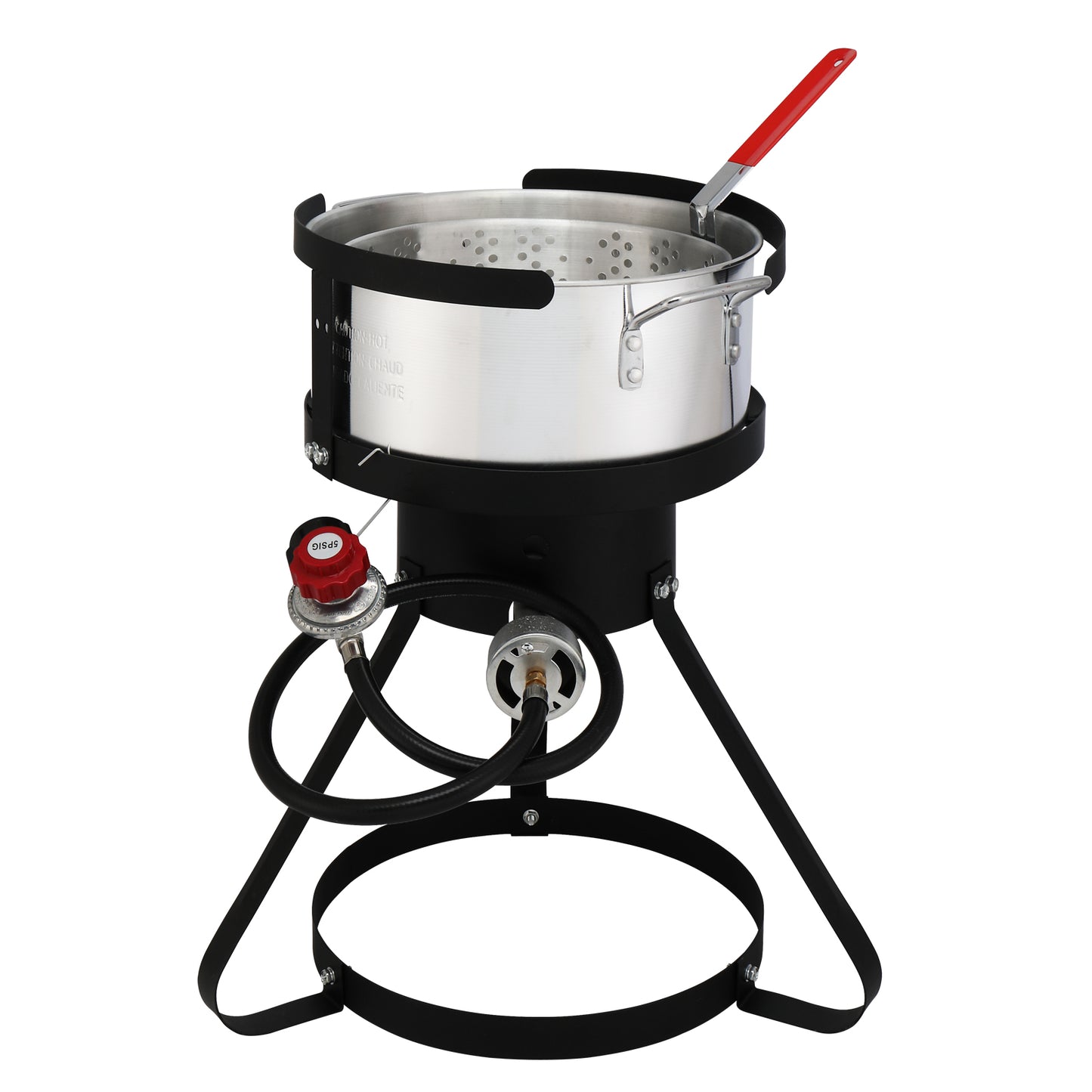 30QT Turkey Fryer & 10QT Fish Pot Set - Outdoor Cooking