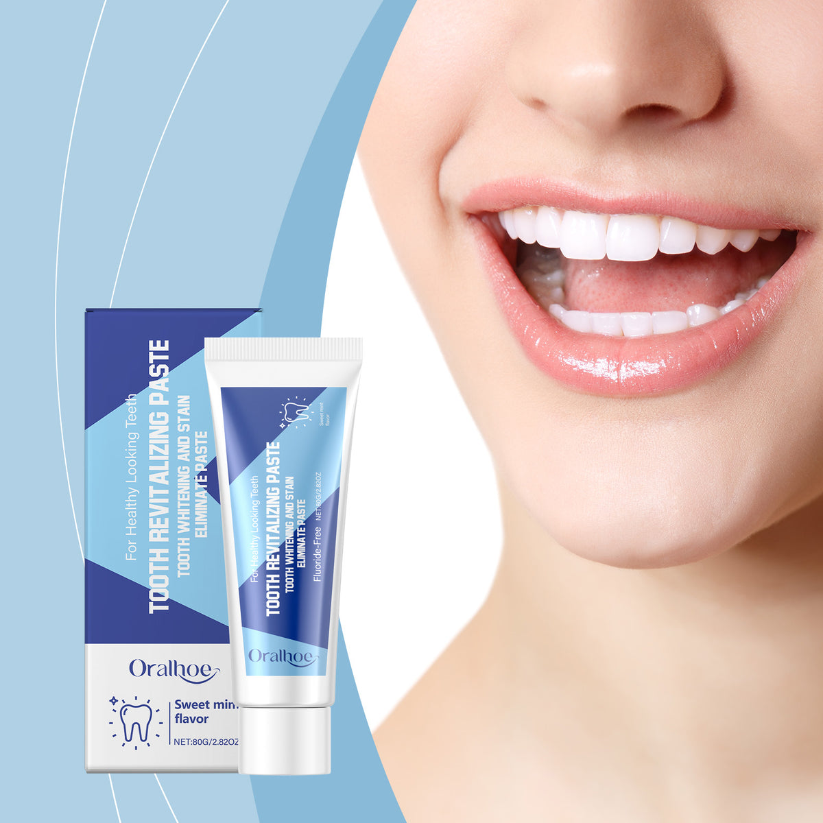 Deep Cleaning Toothpaste - Whitening, 80g