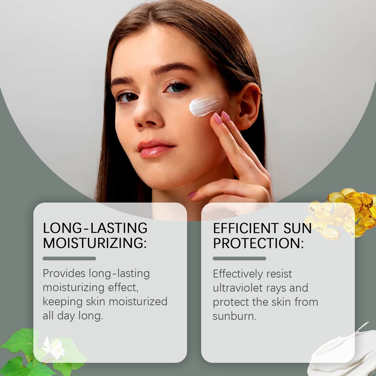 Hydrating UV Protective Moisturizing Cream - Lightweight Daily Formula