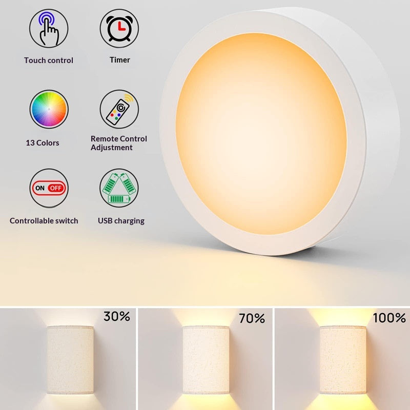 Modern LED Wall Lamp - Minimalist Bedside & Wall Lighting Fixtures