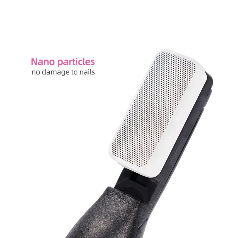 Electric Nail Polisher with Nano Heads - Pink