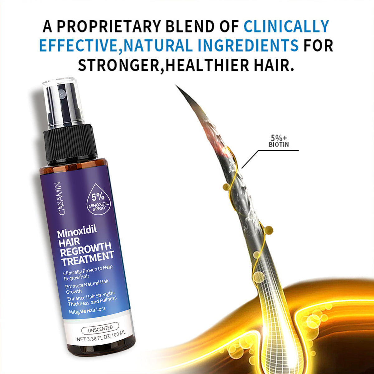 Minoxidil Hair Growth Spray - 100ml