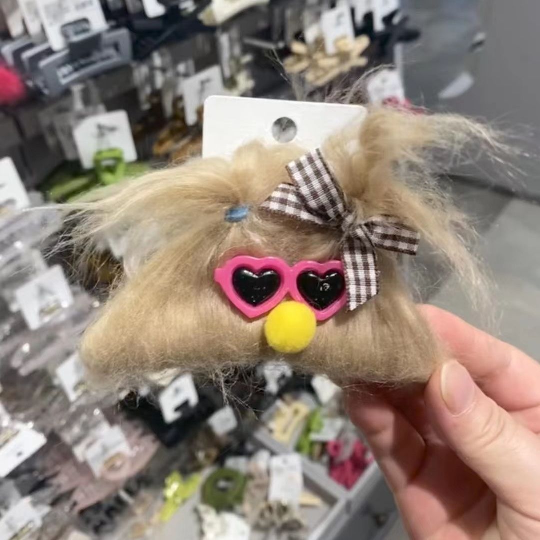 Plush Headband with Ears - Cute Expression Design
