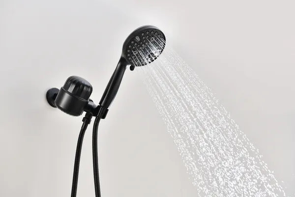 2.0 GPM Handheld Shower Head with Filter & Rain Spray - Universal Fit