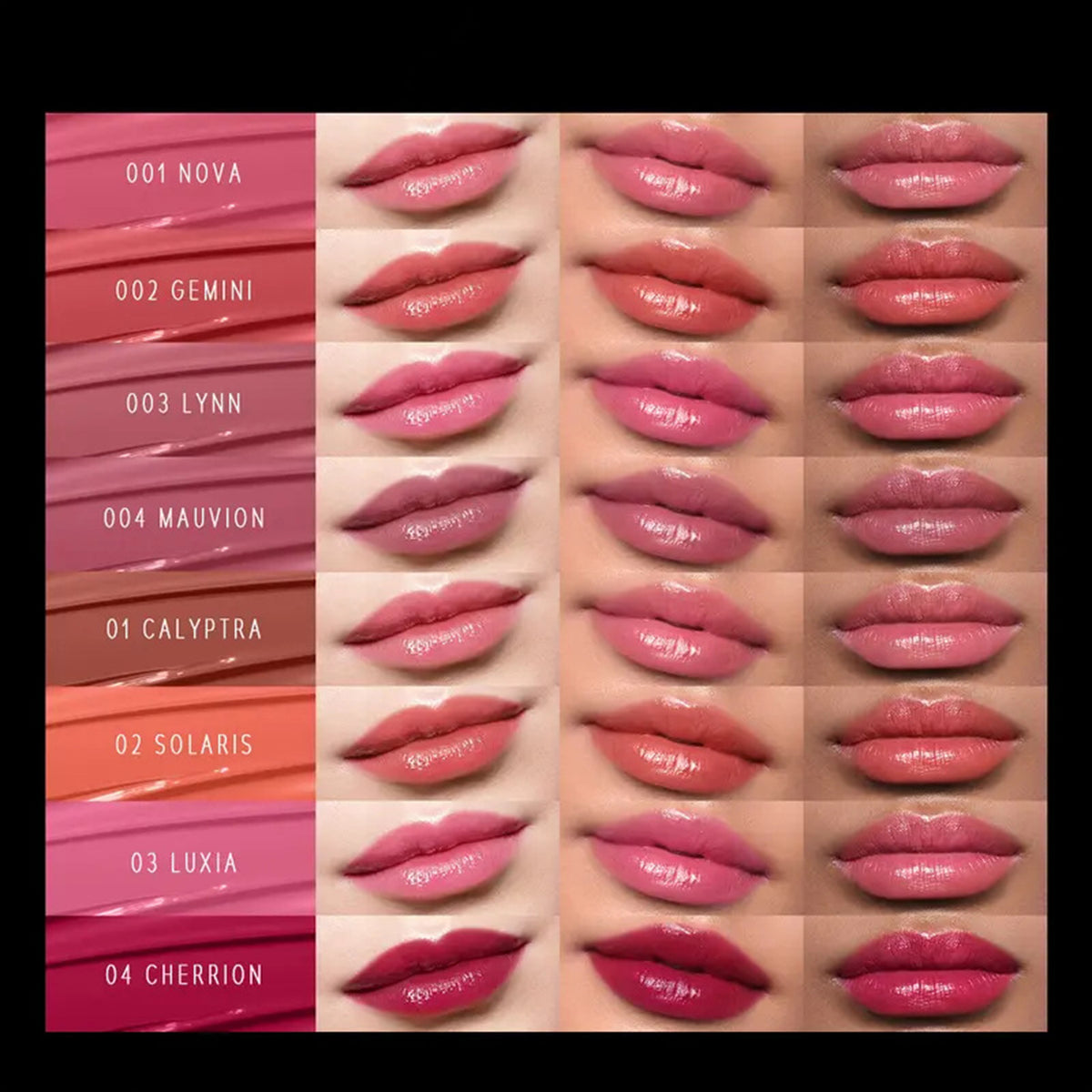 Mirror-Like Water Glow Lip Gloss - Long-Lasting Moisturizing Waterproof