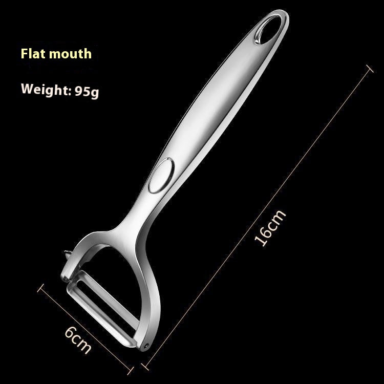 Multi-Functional Double-Sided Peeler - Zinc Alloy Kitchen Tool